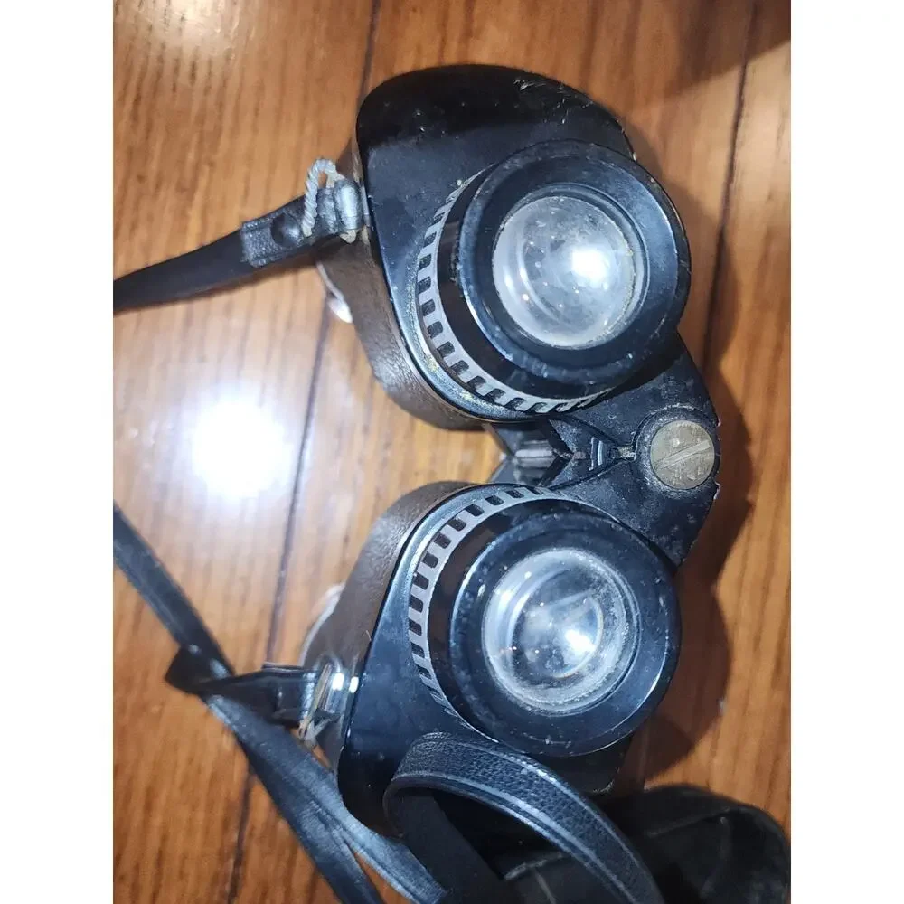 Vintage Sears Discoverer Zoom 10x - 25 x 50 mm Binoculars 1,000yds 25x 473-25841